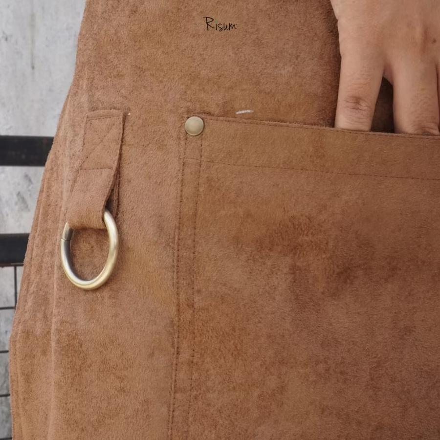 Risum - Half Suede Apron