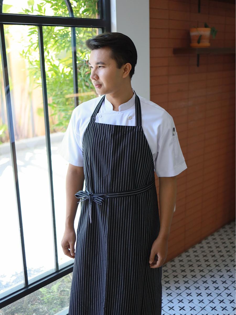 Risum - Long Lurik Apron