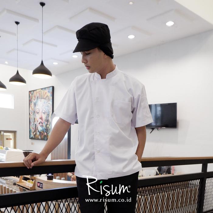 Risum - Bangle Chef Coat Tanpa List
