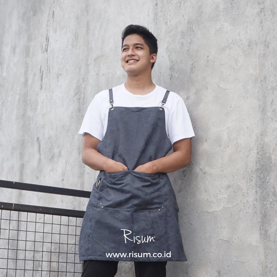 Risum - Apron X-Strap Suede