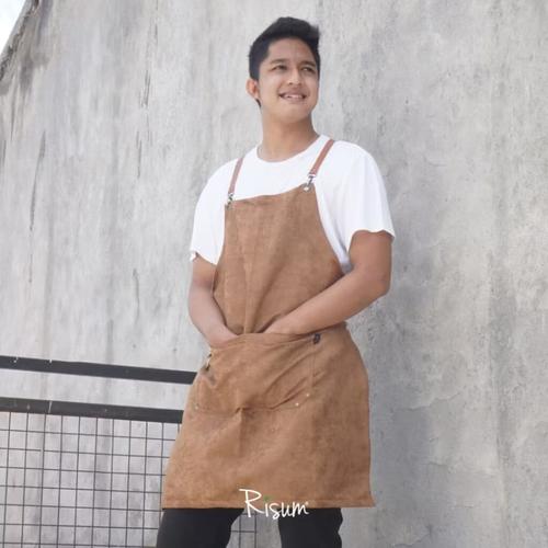 Risum - Apron X-Strap Suede