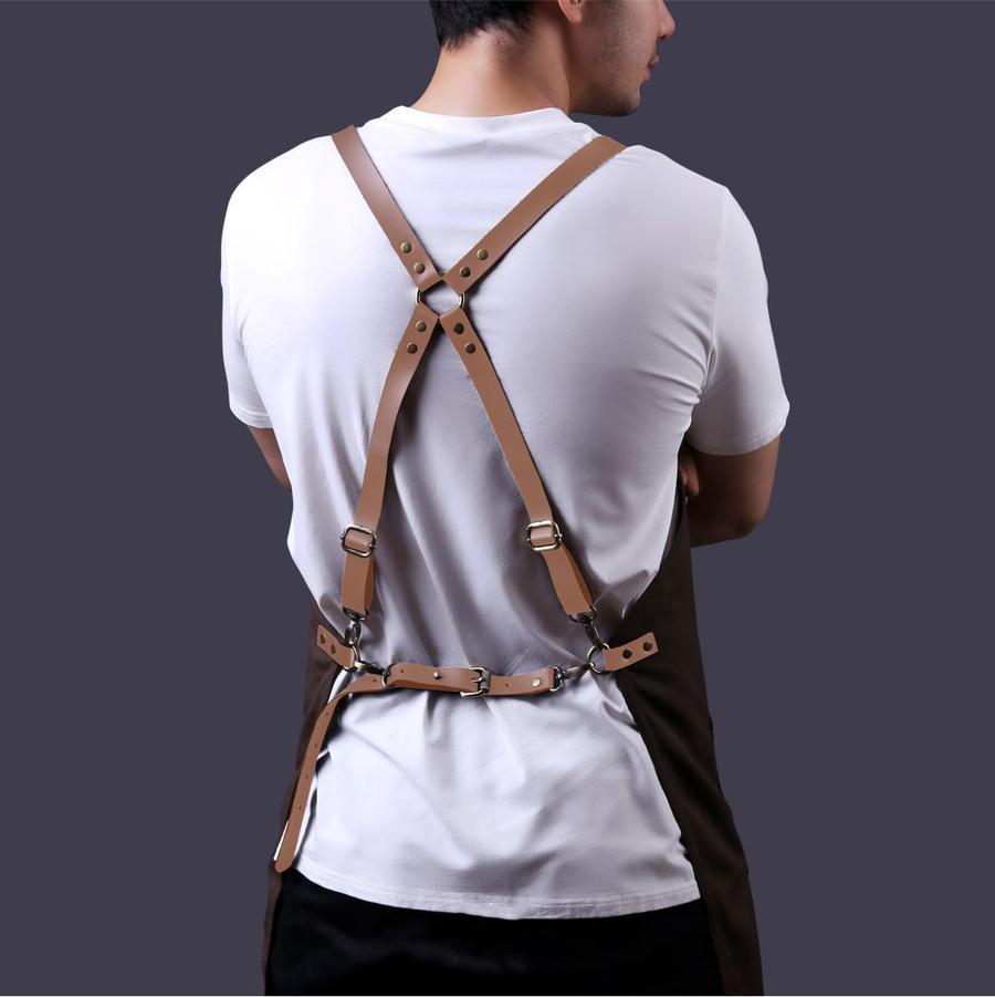 Risum - Apron X-Strap Suede