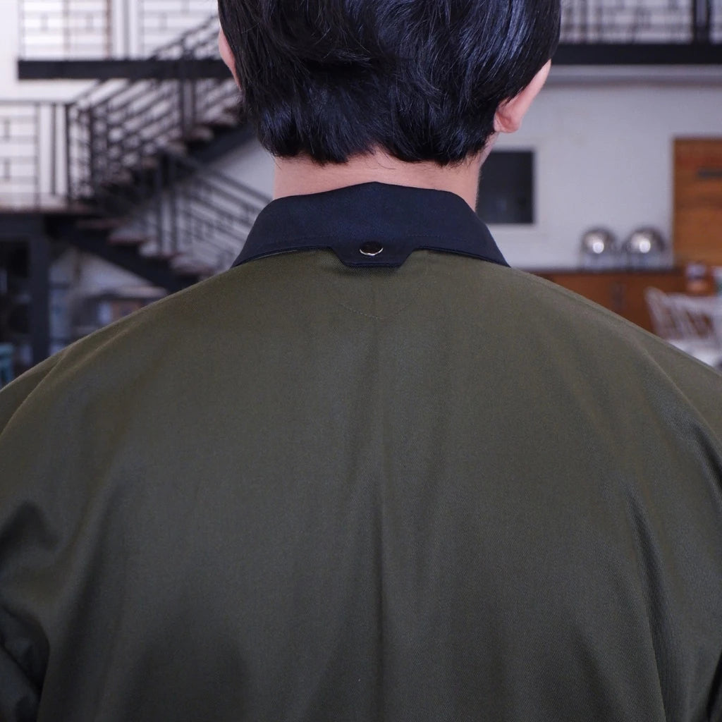 Risum - Olive Black Chef Coat